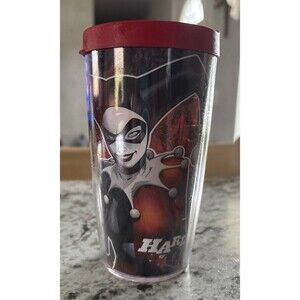 Tervis DC Comics Suicide Squad Harley Quinn Mad Love 16 oz Tumbler with Lid